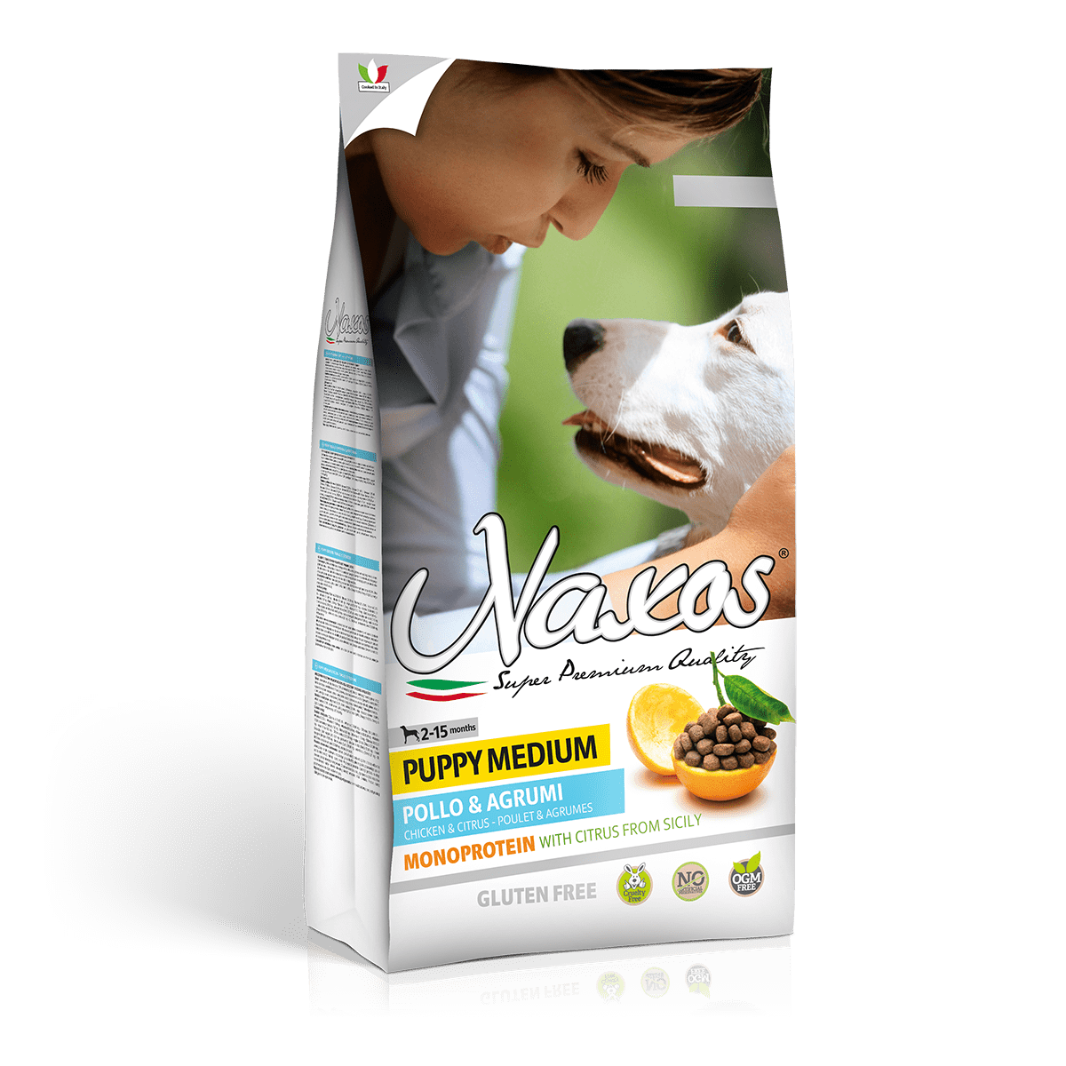 Naxos Puppy  Medium – Chicken and citrus